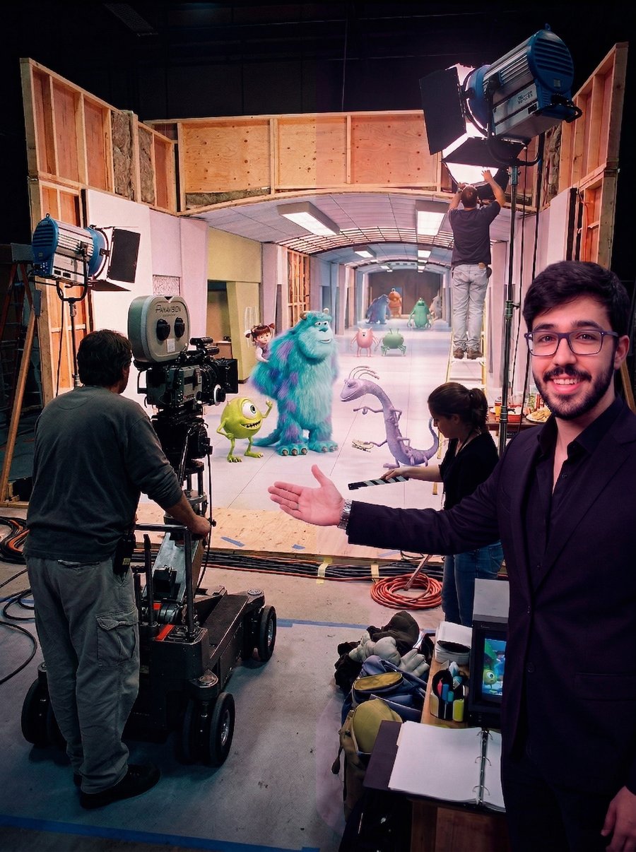 Bastidores em Cenas de Filmes